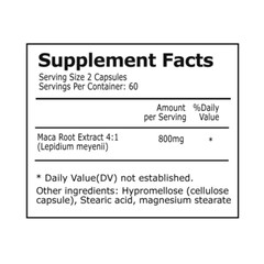 Maca Root Extract, Supports Vitality, Reducing Menopause Symptoms