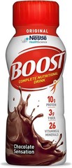 BOOST Original Ready to Drink Nutritional Drinks, Rich Chocolate, 8 Fl Oz 24pack