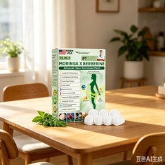 Moringa Luxarise & Berberine 10-IN-1 Nano Advanced Microneedle Patch