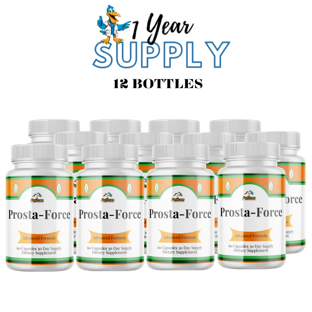 Prosta Force – Prostate Support- 12 Bottles- 720 Capsules