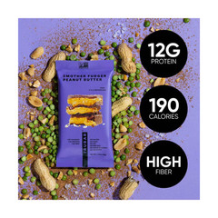 New – TRUBAR 12g Plant Based Protein Bar, Smother Fudger Peanut Butter EXP 06/26