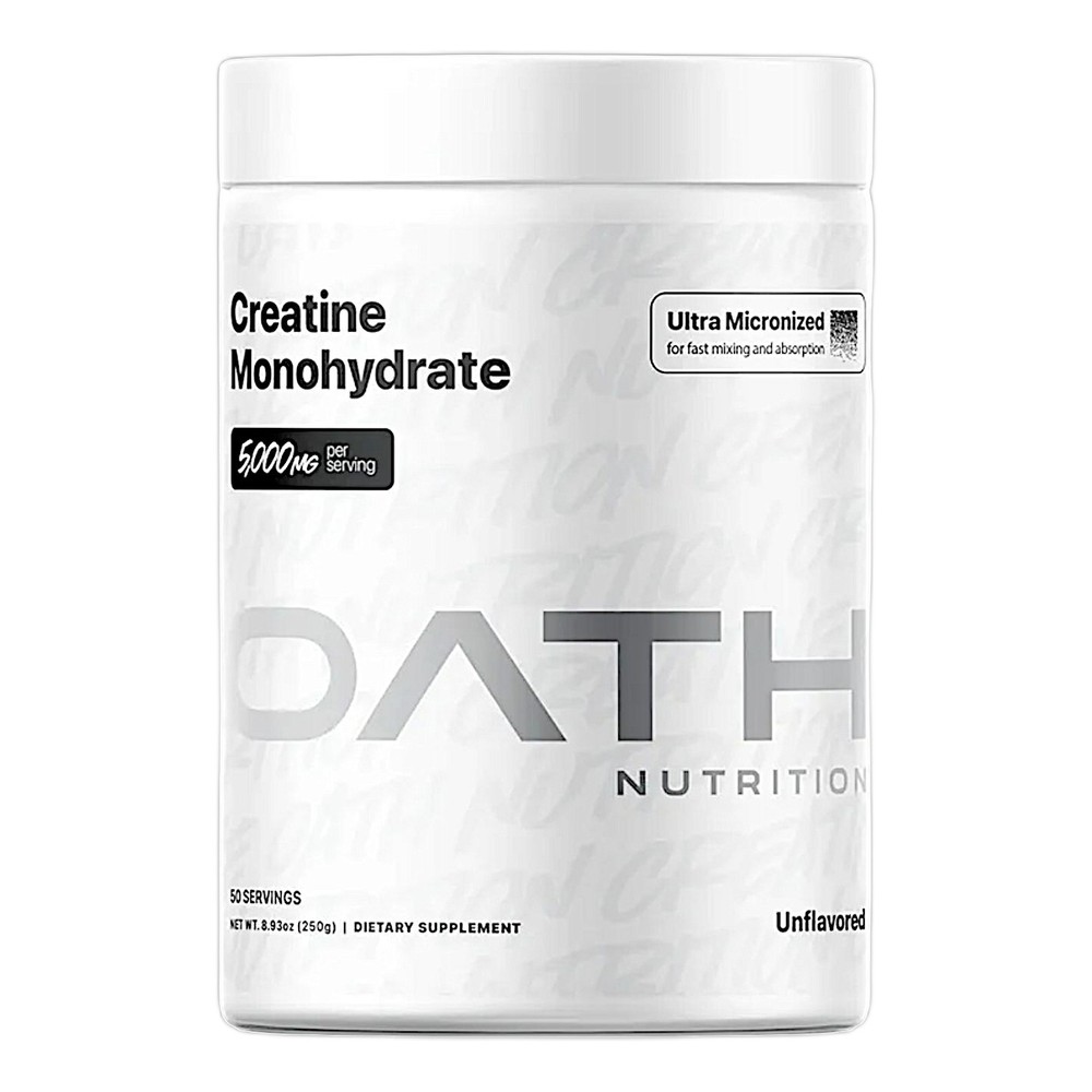 Ultra Micronized Creatine Powder Unflavored 5,000mg | 50 Servings Non-GMO