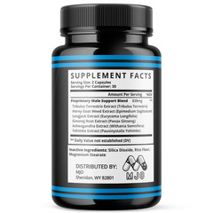 (1 Pack) Viril Edge Advanced Male Health Support Vitamin Supplement 60 Capsules