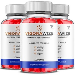 (3 Pack) Vigorawize Gummies, Vigorawize Advanced Performance Gummy (180 Gummies)