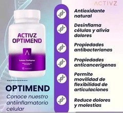 ACTIVZ OPTIMEND – 60 Capsules Cellular Firefighter Free Shipping USA US