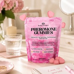 ProYoni Pheromone Gummies 60 Count, Mixed Berry Flavor Natural Pheromone Boost