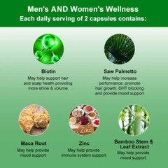 Saw Palmetto Capsules – Prostate Health Support & DHT Blocker for Men’s Care