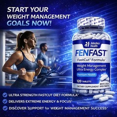 FENFAST VALUE Pack! (3 Bottles 360 Tablets) Weight Loss Pills with Energy