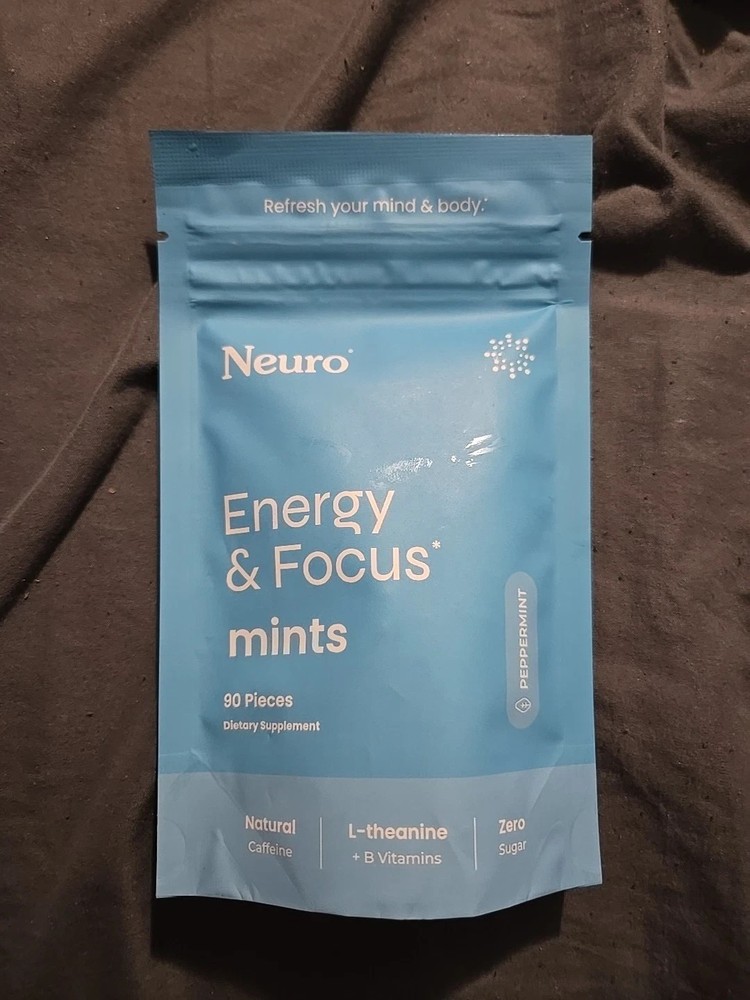 Neuro Mints: Energy & Focus- Peppermint- 90 Pieces