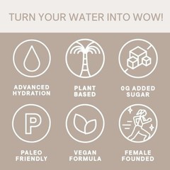 (2 boxes) Cure Hydration | Plant-Based Electrolyte Drink Mix | Tropical Punch