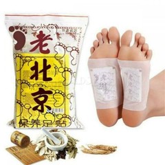 50PCS Ginger Foot Pads Detox Patch Detoxify Pain Relief Keep Fit Slimming Pad