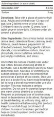 Swiss Kriss Tablet Formulation – Unisex Adult Digestive Aid with Herbal Benefits