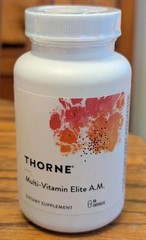 Thorne Multi-Vitamin Elite AM – 90 Capsules – Exp 6/2026