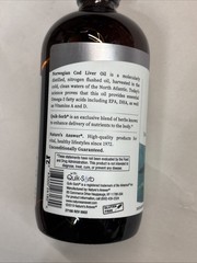 Nature’s Answer Liquid Cod Liver Oil 480ml Lemon-Lime Flavor EXP 09/2025