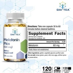 Relaxium Sleep helps with sleep and enables one to fall asleep quickly 120 Caps