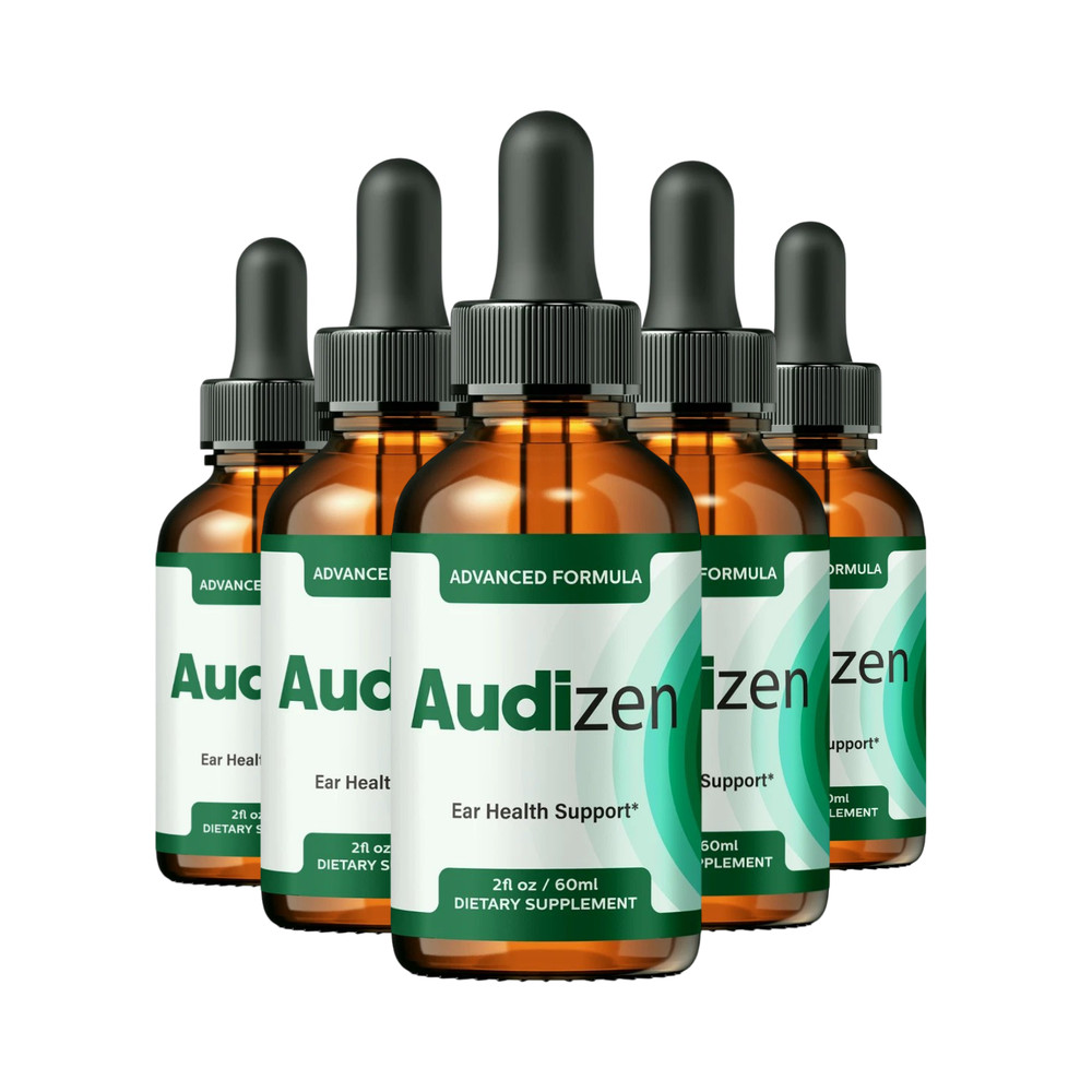(5 Pack) Audizen Drops – Audi Zen Drops for Healthy Ear and Hearing Support