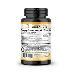 Turmeric Curcumin Supplement 1,000mg – 95% Curcuminoids with BioPerine® Black…
