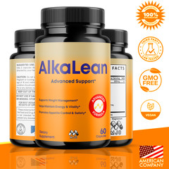 (5 Pack) Alkalean Advanced Weight Management Support Supplement 300 Capsules