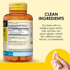Mason Natural Magnesium Supplement 30mg 100 Count Easy to Swallow Tablets
