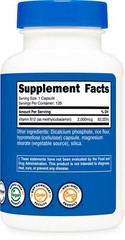 Nutricost Vitamin B12 (Methylcobalamin) 2000mcg, 120 Capsules – Vegetarian Caps