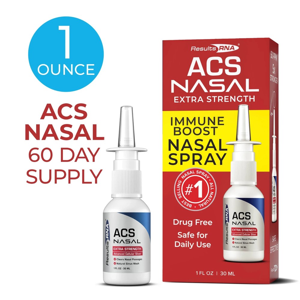 Results RNA – ACS 200 Nasal Extra Strength – 1 fl oz – Newest Expiration!