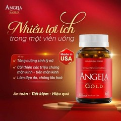 2 Boxes Angela Gold Premium Herbal Extract – 1 Box (60 Capsules) – USA Made