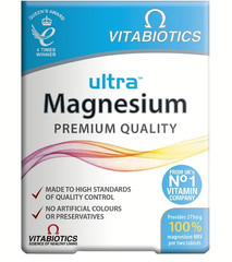 Vitabiotics Ultra Magnesium 375mg 60 Tabs Exp 03/2029