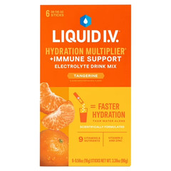 Liquid I.V.® Tangerine Hydration Multiplier® +Immune Support Electrolyte Powder