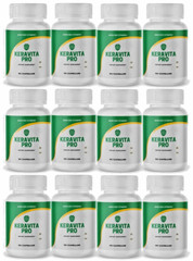 Keravita Pro – Natural Hair & Nail Growth Formula -720 Capsules , 12 Bottle