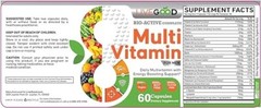 LiveGood – Organic Bio-Active Complete Multi-Vitamin For Men