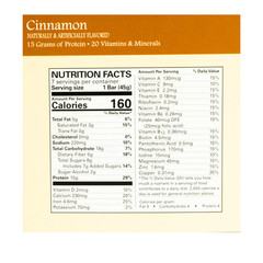 DPTG Crisp and Crunch Cinnamon Bar