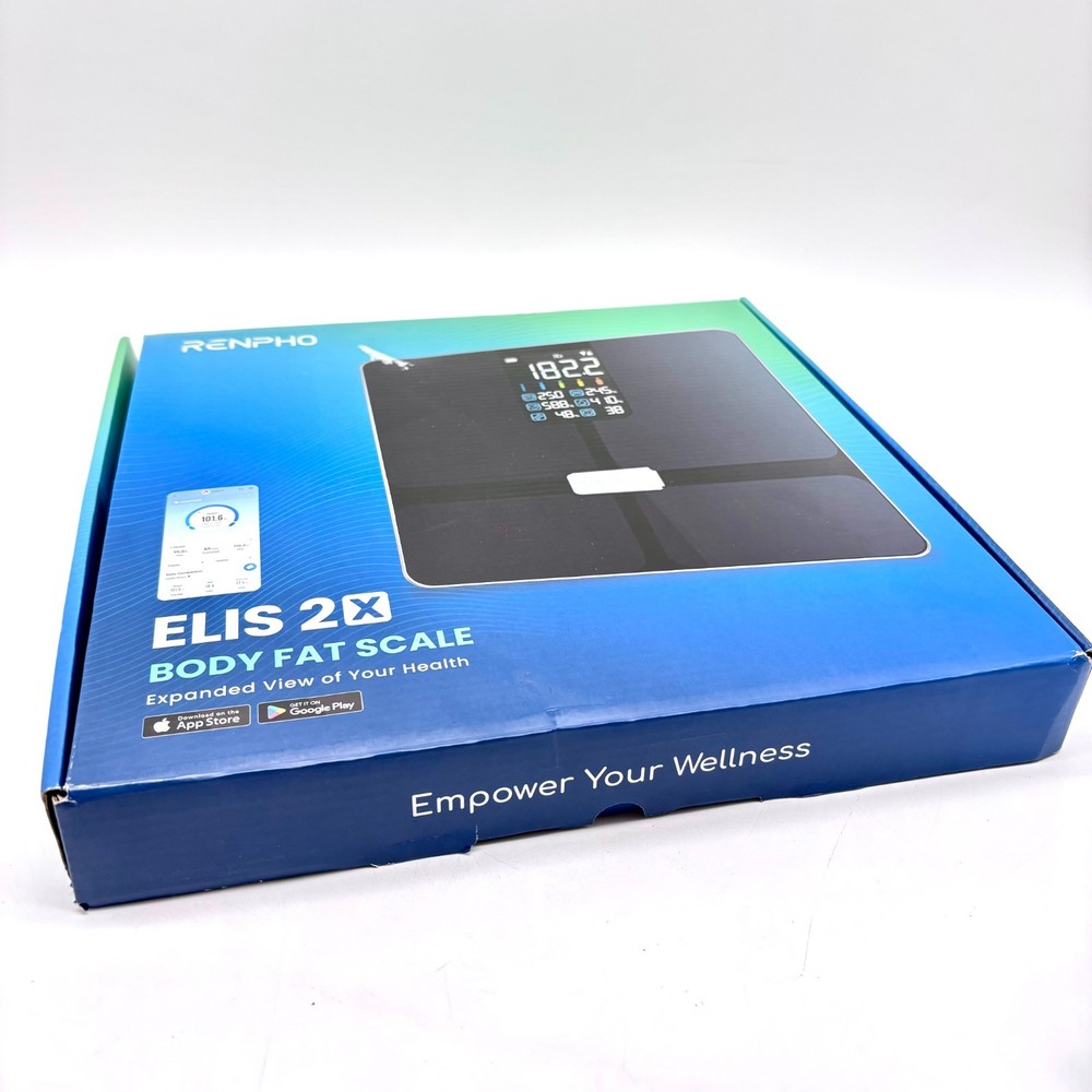 Renpho Elis2X Body Fat Scale (R-A018) – 400lb Max