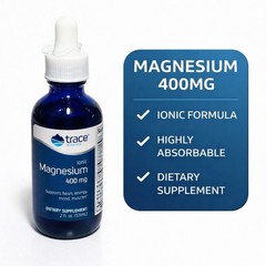 Trace Minerals Research Ionic Magnesium 2 Oz 400 mg Duo-Pack