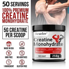 CREATINE Supplements Creatine Monohydrate powder Micronized- non-gmo/gluten free
