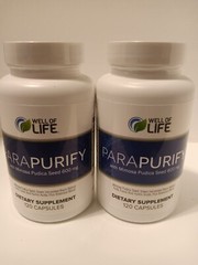 WELL OF LIFE ParaPurify | 120 Vegetarian Capsules (2 Unit)💫✨ Exp:02/2027