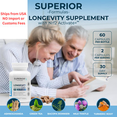 Superior Formulas Nrf2 Activator Supplement – 60 Count (Pack of 1), Blue