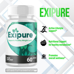(3 Pack) Exipure Advanced Energy & Fitness Formula Vitamin Exi Pure 180 Capsules