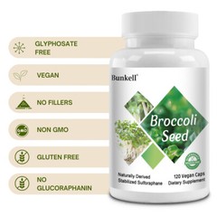 Broccoli Sulforaphane Capsules 660mg – Good for Heart Health and Brain Health
