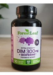 Forest Leaf DIM 300mg + Bioperine – 90 capsules – 10/2027