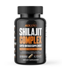 Alex Jones Shilajit Complex Supplement for Maximum Performance