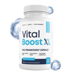 Improved Vital Boost XL Mens Health Support Dietary Supplement 30 Capsules