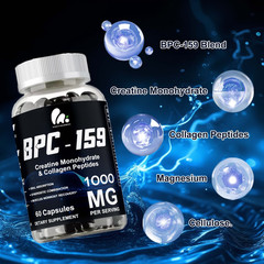 Body PC-159 Creatine Monohydrate, Collagen Peptides – Muscle Health,Boost Energy