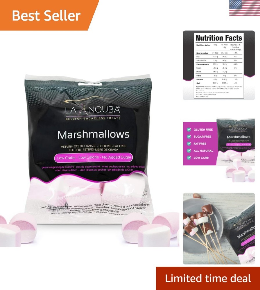 Fat Free Sugar Free Marshmallows – Perfect for Hot Chocolate & More 2.7 oz