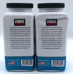 2Pk- Force Factor Ultimate Magtein, 120 Total Mixed Berry Chews, Exp. 3/27