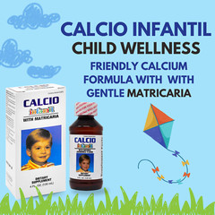 Menper Children’s Calcio Infantil Supplement with Matricaria – 4 fl oz (3-Pack)
