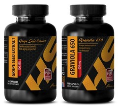Metabolism cleanse – GRAPE SEED EXTRACT – GRAVIOLA COMBO 2B – grape seed supreme