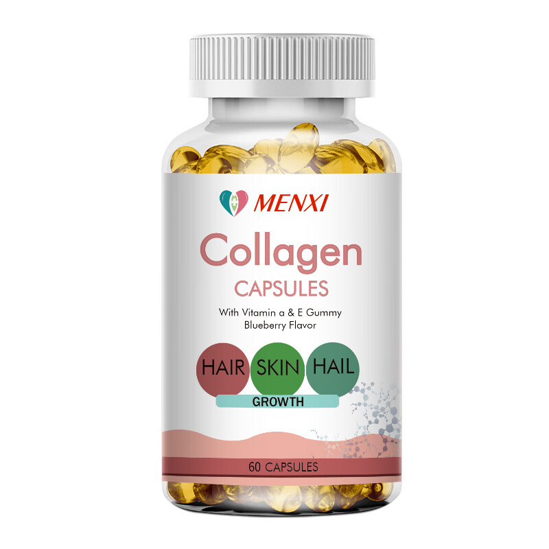 100% Natural Multi Collagen Peptides Anti Aging Skin Collagen Pills 120 Capsules