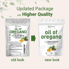 Micro Ingredients Supplement – Oregano Oil with Black Seed Oil NEW