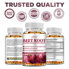 Beet Root Extract- Healthy Circulation, Heart Health, Stamina, Anti-Inflammation