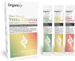 NEW Organixx Clean sourced Yerba Complex 3 Flavor pack of 15 exp 12/2027
